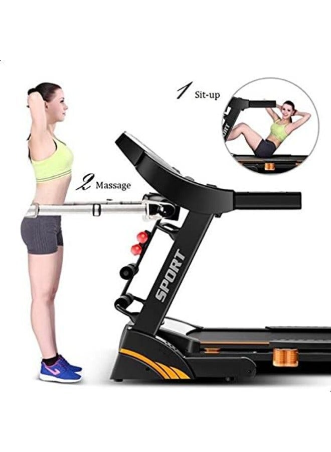 City Star Multifunctional Treadmill with Massage Belt 120 Kg - American Motor, AC Motor - 3.5 HP 1660 Kg - Image 2